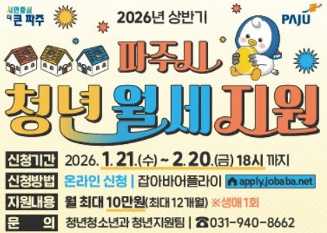 청년 월세 지원금 120만원 받을 수 있는 조건은? 신청방법까지 총정리